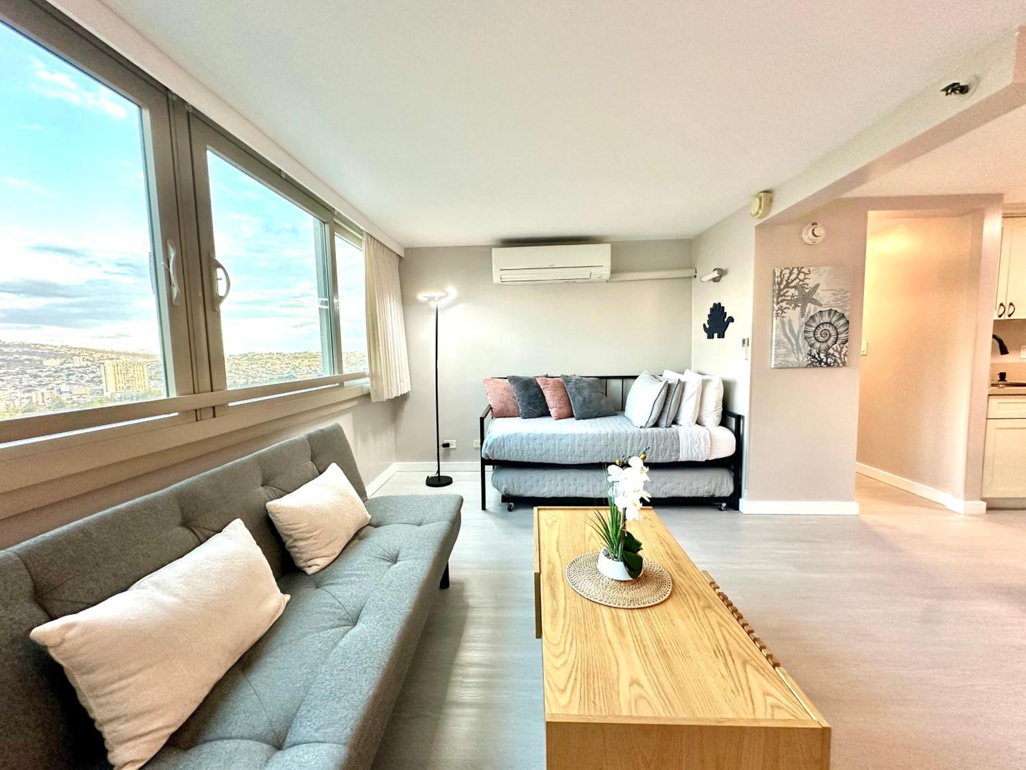 Amazing View Waikiki Beach 28Th Floor 1Br Family And Group Condo Honolulu Eksteriør billede
